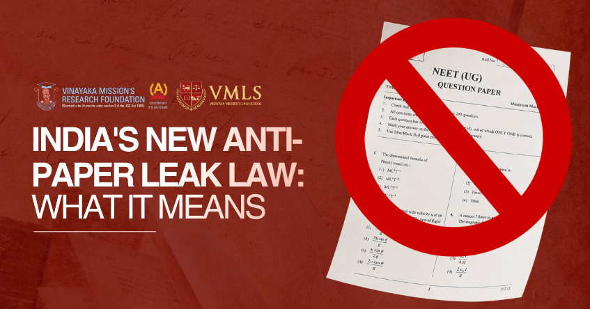 India's New Anti-Paper Leak Law: What It Means
