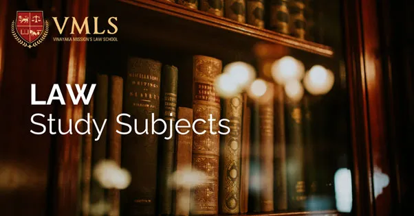 Subjects in Law Courses