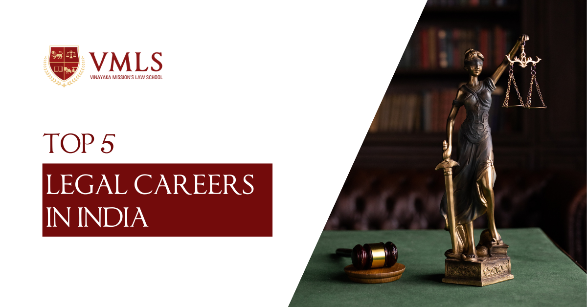 Top 5 Legal Careers in India