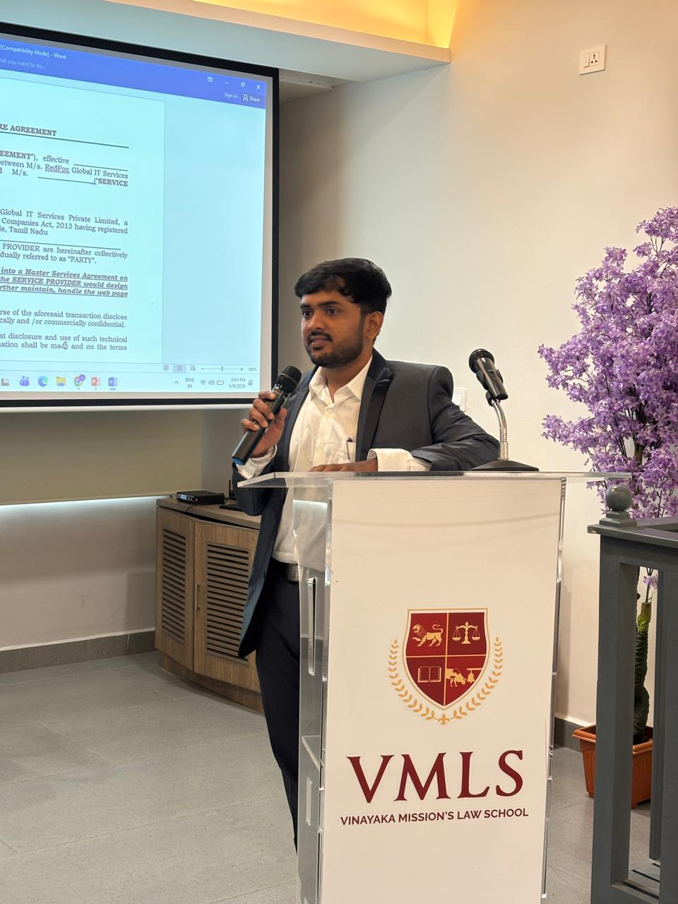 Guest lecture on Copyright and Emerging Issues due to Artificial Intelligence