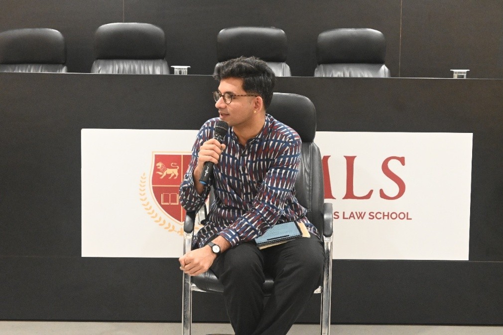 Dr. Shannon Philip speaking at the VMLS Moot Court